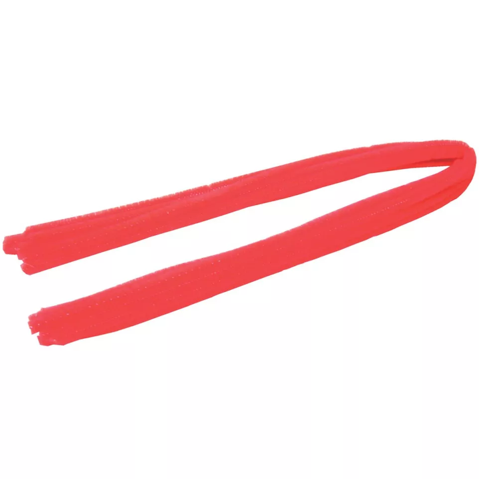 Bouhon red chenille twine, pack of 10...