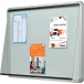 Nobo Premium Plus buitenvitrine, draaideur met slot, magnetisch, 9 x A4