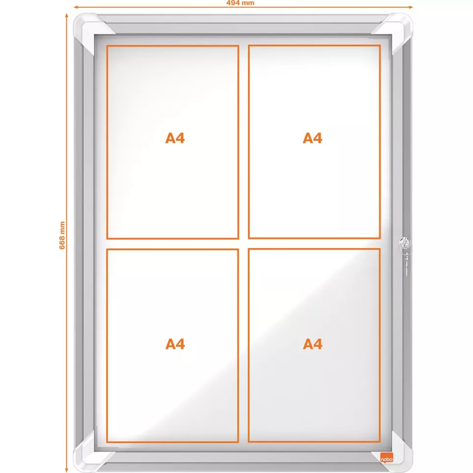 Nobo Premium Plus vitrine extérieure,...