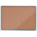 Nobo Premium Plus binnenvitrine, schuifdeuren met hoekslot, kurk, 18 x A4
