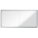 Nobo Premium Plus binnenvitrine, schuifdeuren met hoekslot, magnetisch, 27 x A4