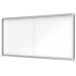 Nobo Premium Plus binnenvitrine, schuifdeuren met hoekslot, magnetisch, 27 x A4