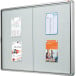 Nobo Premium Plus vitrine intérieure, porte coulissante avec serrure, magnétique, 18 x A4