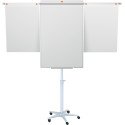 Nobo Impression Pro Mobile Magnetic Conference Board Steel 68 x 105 cm with Extendable Arms