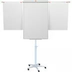 Nobo Impression Pro flipover, ft 68 x 105 cm, met uitschuifbare armen, uit staal, magnetisch, mobiel