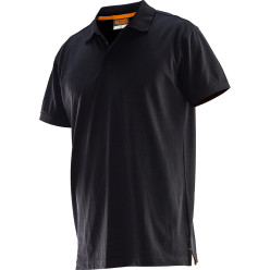 Jobman polo korte mouw 5564 zwart S / PCE
