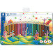 Staedler crayons de couleur Noris Colour, boîte en métal de 36 pièces