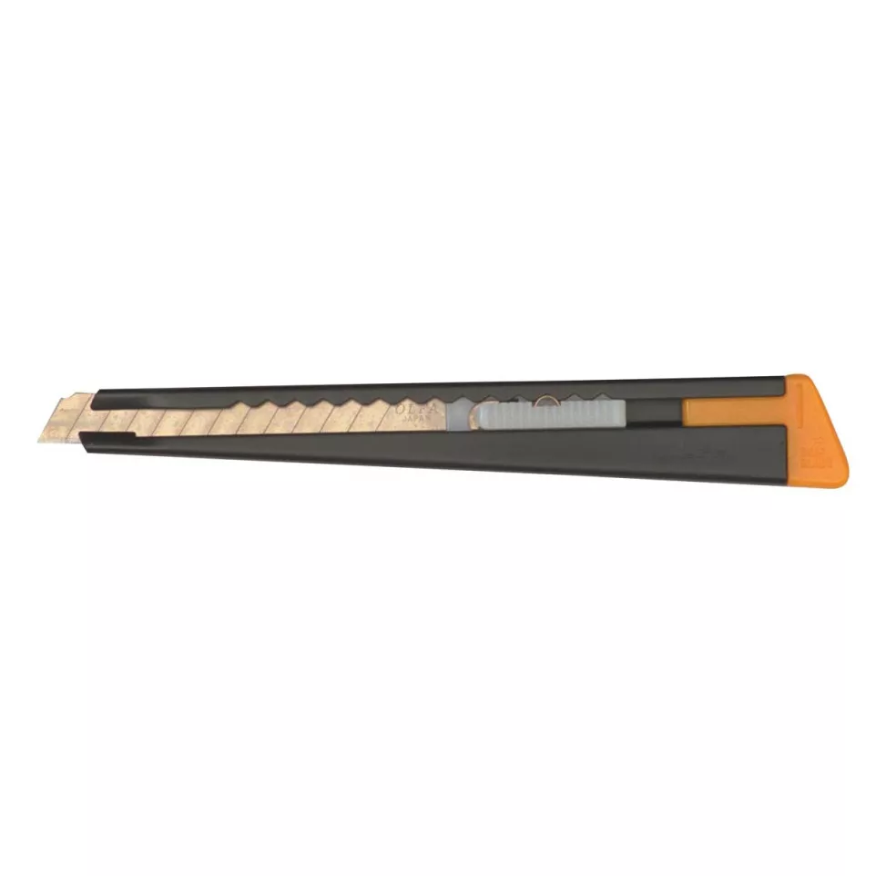 Olfa 180 Black Cutter in Blister Pack