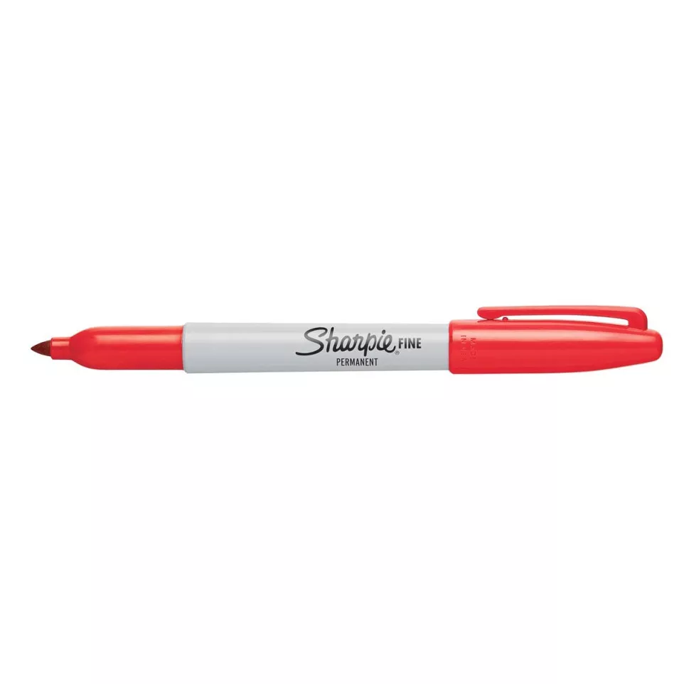Sharpie Permanent Marker Fine Red
