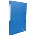 Exacompta Elastobox Cartobox rug van 2,5 cm, blauw, 5/10e kwaliteit