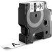 Dymo RHINO vinyltape 19 mm, zwart op wit