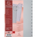 Exacompta Monthly Dividers A4 Polypropylene 12 Tabs Jan-Dec Grey French