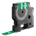 DYMO Rhino Vinyl Label Tape 12 mm White on Green