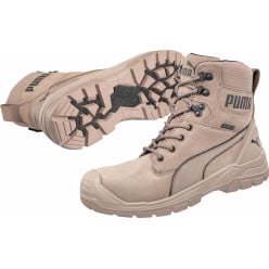 Hoge schoenen S3 Puma Conquest stone 43 / PCE