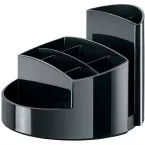 Han plumier avec 9 compartiments Rondo, noir