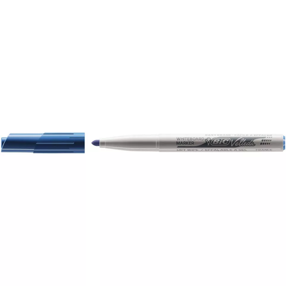 BIC Velleda White Board Marker Fine Blue