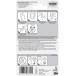 Command Medium Hooks, Transparent, 2 Pack, Holds up to 900g