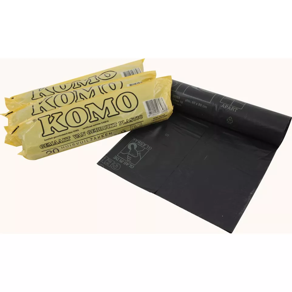 Komo Trash Bags 60 Liter 50 Micron...