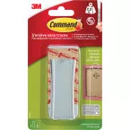 Command accroche tableau pour crochet avec dents de scie, capacité 2,2 kg, en métal, sous blister