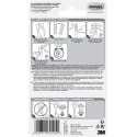 Command Small Transparent Hooks 225g Capacity Pack of 6