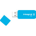 Integral Neon USB 2.0 stick, 16 GB, blauw