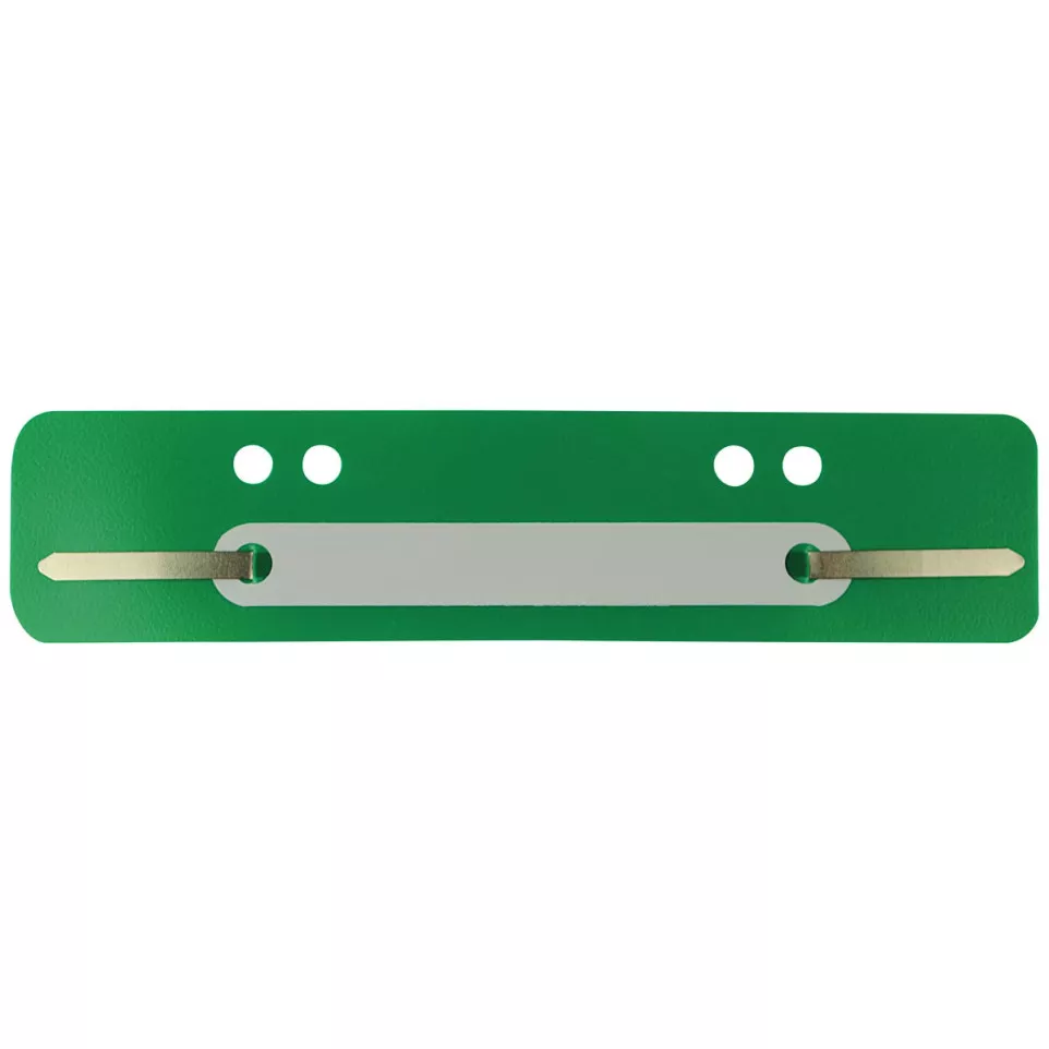 File Fasteners Green Pack of 25