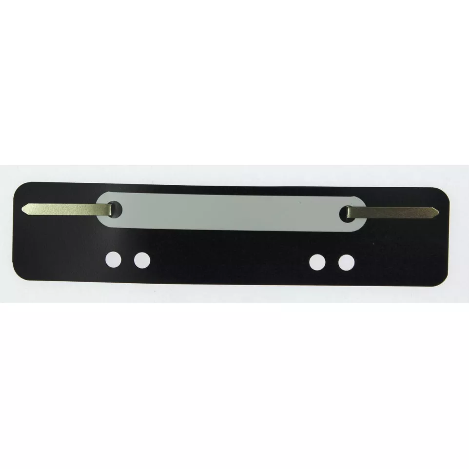 File Fasteners, Black, Box of 100 Pieces