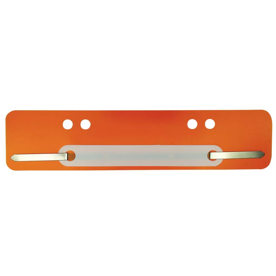 Orange File Fasteners, Box of 100 Pieces