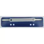 Fixe-dossiers, bleu, boîte de 100 pièces