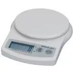 MAUL postweegschaal Alpha, weegt tot 5 kg, gewichtsinterval van 1 gram, incl. batterij, wit