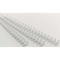 GBC MultiBind 14 mm Silver Binding Combs, Box of 100 Pieces