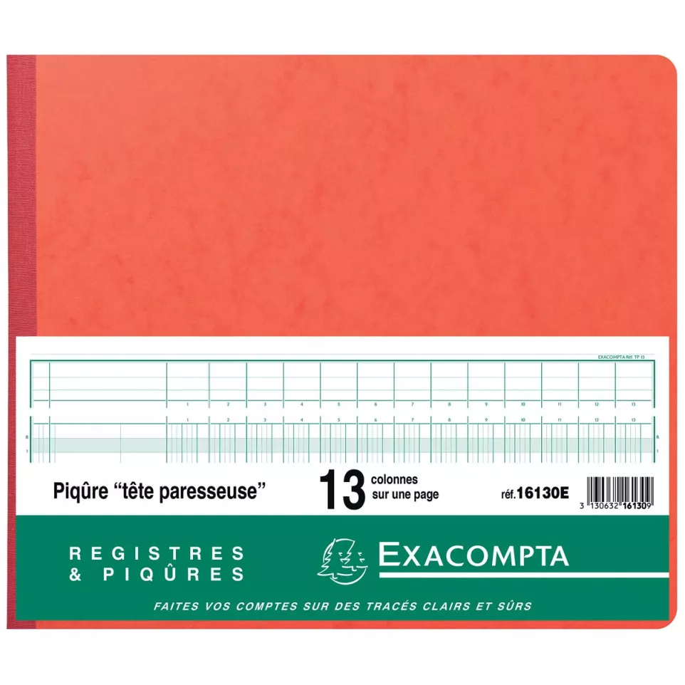 Exacompta registres, ft 27 x 32 cm,...