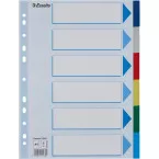 Esselte intercalaires 6 onglets