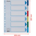 Esselte intercalaires 6 onglets
