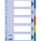 Esselte tabbladen 5 tabs