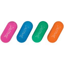 Gallery Passion For Colour Erasers, Assorted Colors, Blister Pack of 2 Pieces