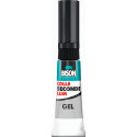 Bison colle seconde, tube de 3 g, sous blister
