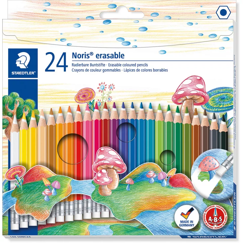 Staedtler Noris Club Erasable Colour...