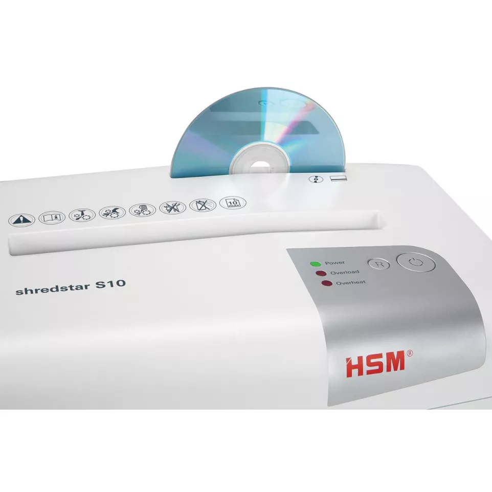 HSM shredstar S10 Strip Cut Shredder...