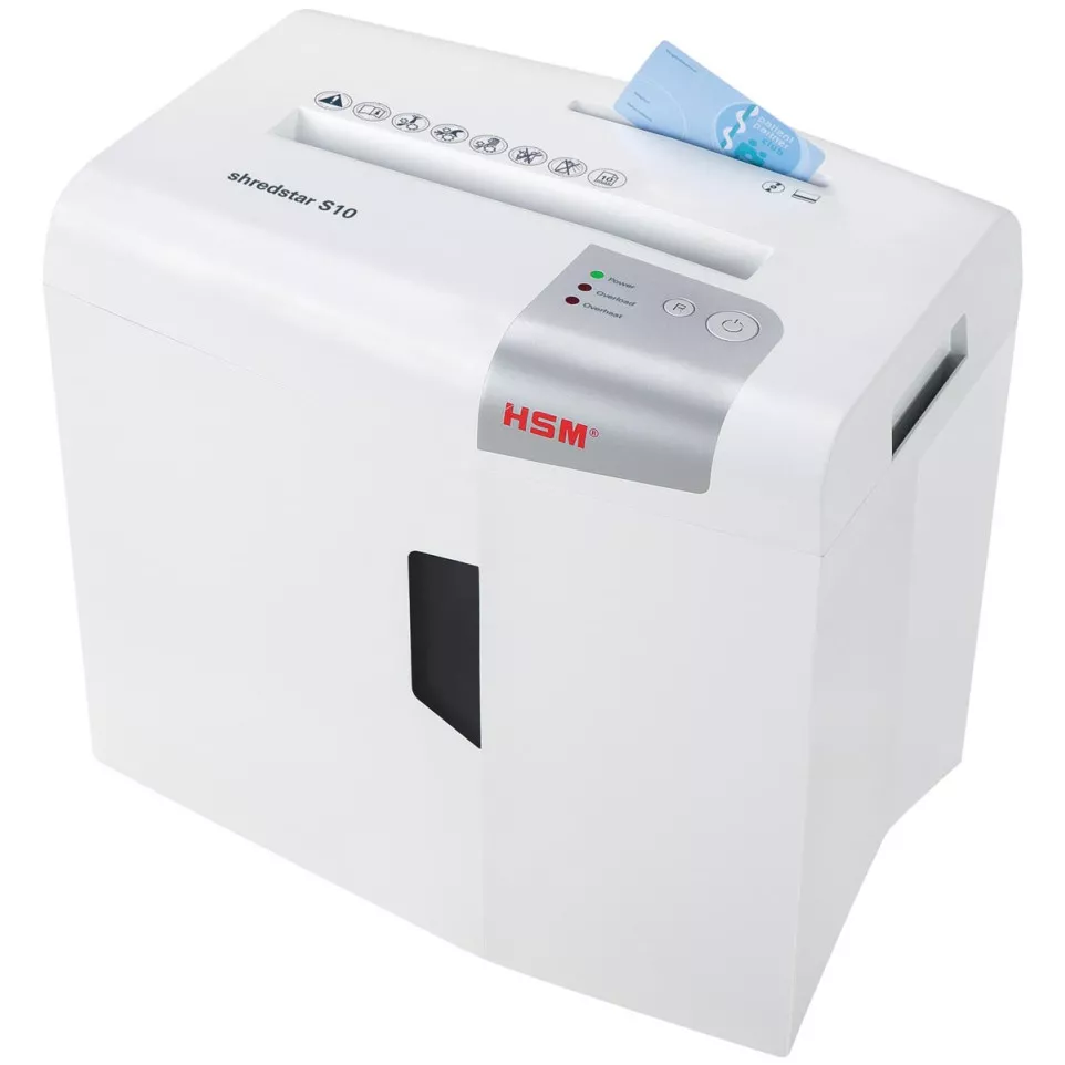 HSM shredstar S10 Strip Cut Shredder...