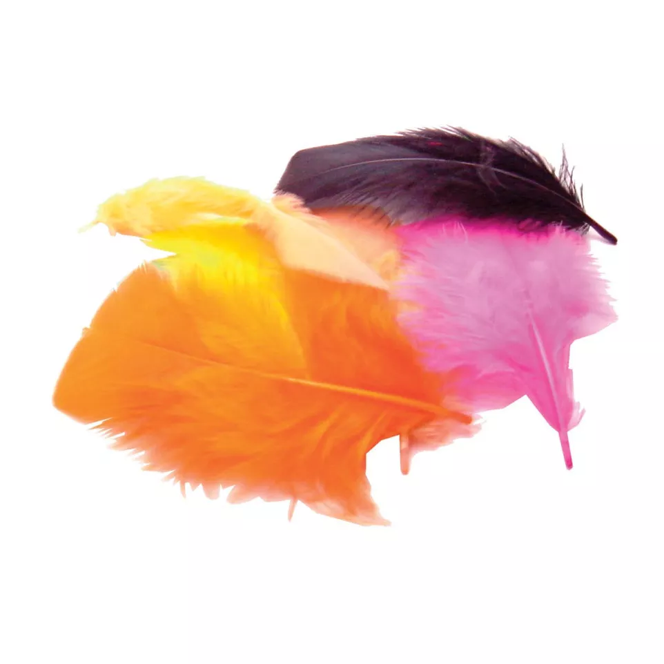 Bouhon 4 cm Feathers, 120 Pieces