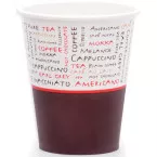 Drinkbeker uit karton, 230 ml, diameter 80 mm, pak van 1000 stuks