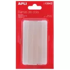 Apli transparante lijmpatronen 11 mm, blister met 10 stuks