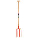 Fourche à bêcher 4 dents manche T 85cm / pce