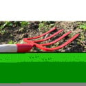 Fourche à bêcher 4 dents manche T 85cm / pce
