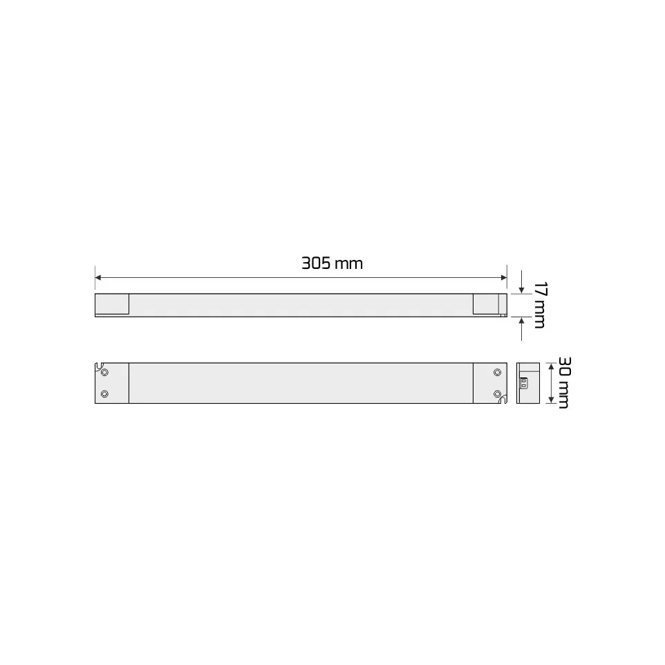 Slanke lange 75W 24V DC kabelvrije...