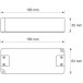LED Driver Standard Plus 80W 24V DC zonder kabel / pce