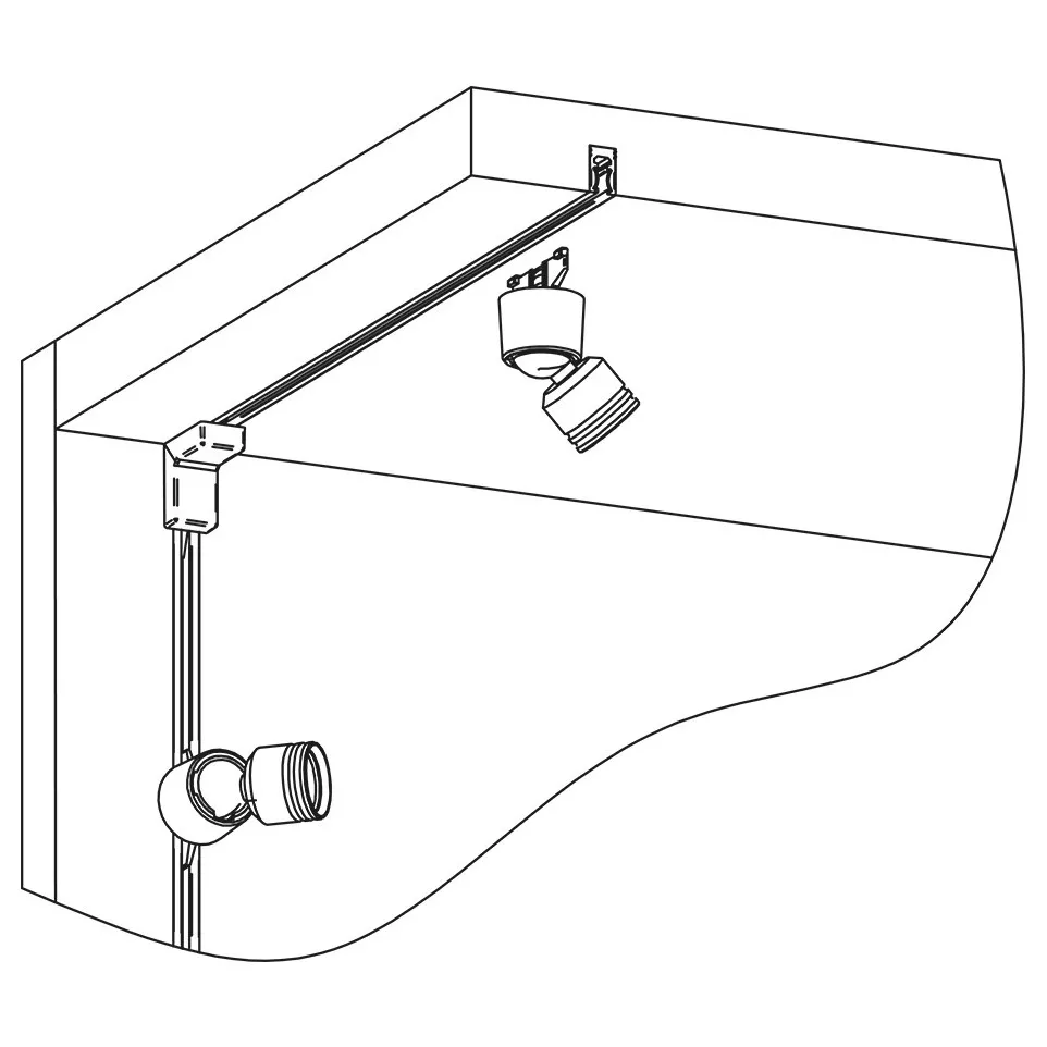 X Ledlink's mini spot warm wit 12V...
