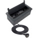 INBOX Pop-Up Outlet 2 Sockets USB A USB C HDMI RJ45 Black per piece