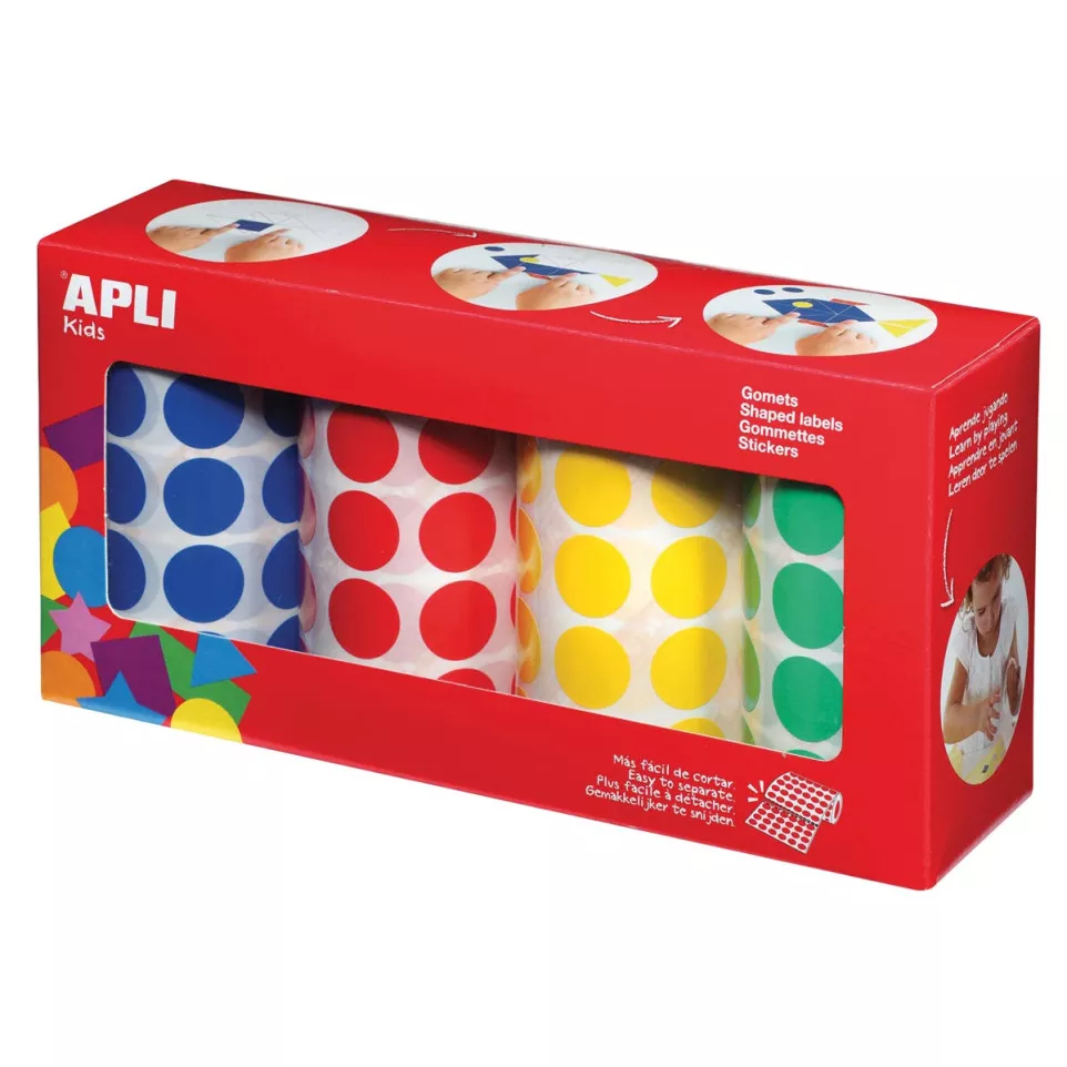 Apli Kids stickers XL cirkels,...